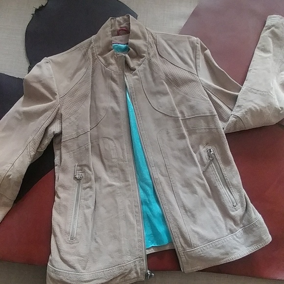 Suede Moto Jacket - Picture 2 of 6